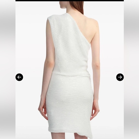 IRO Paris Haidi One Shoulder Sequin Mini Dress NWT - Picture 3 of 9